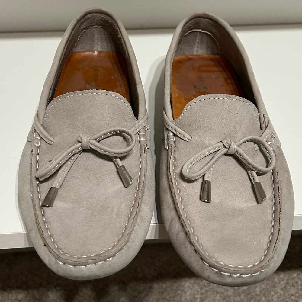 Mercanti Fiorentini Light Gray Loafers